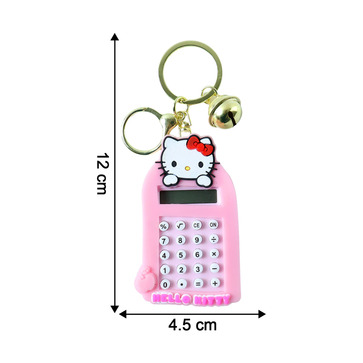 Cartoon Cat Mini Calculator Keychain - Portable Digital Display (1 Pc) - Happy Price - Image 5