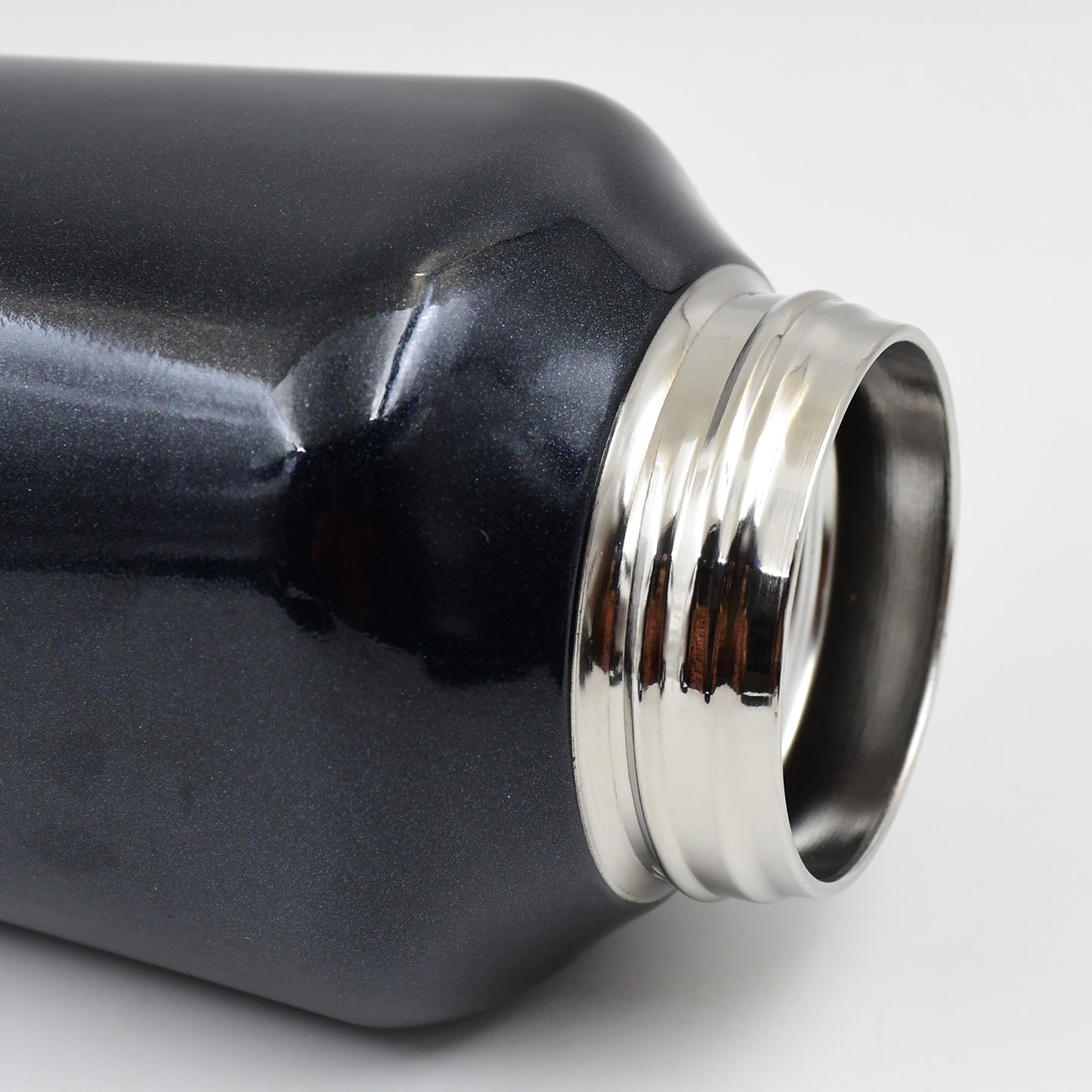 Thermos Steel Bottle Push Button Fashion Cup Temperature Display Bottle (420 Ml) - Happy Price - Image 6