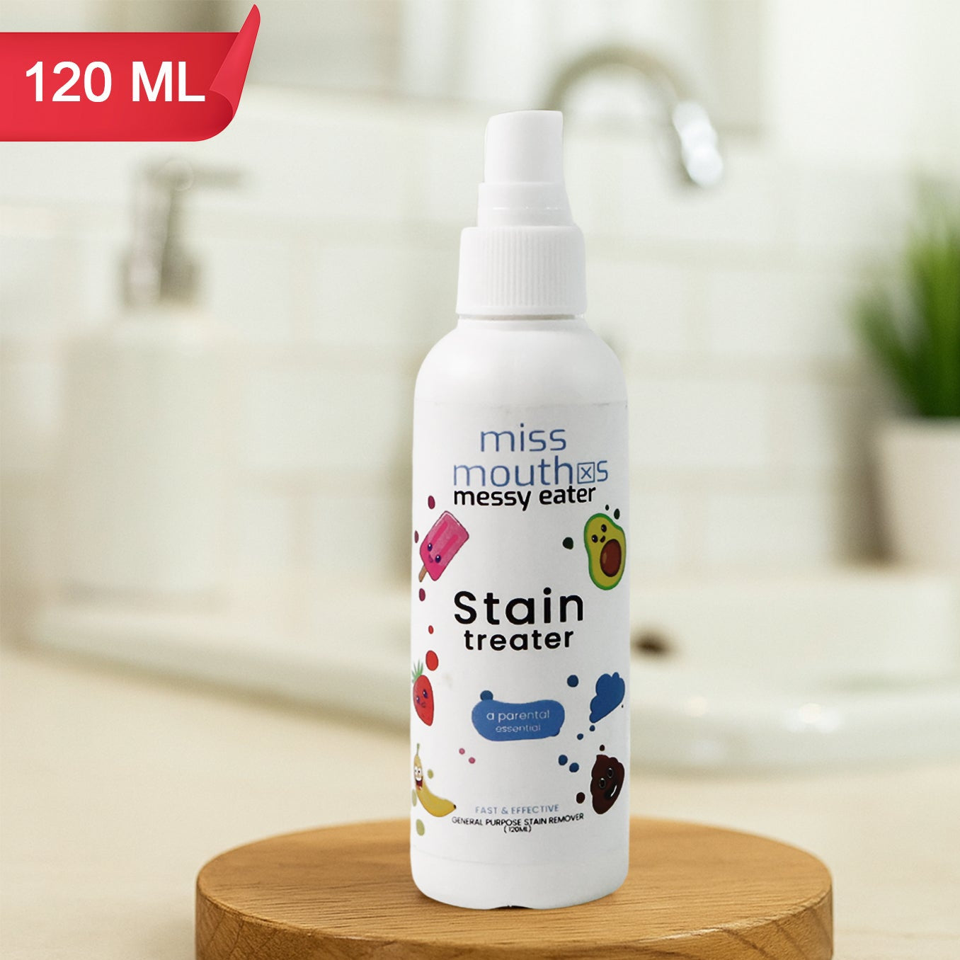 HappyPrice Fabric & Surface Stain Remover Spray - 120ml Bottle - Happy Price - Image 1