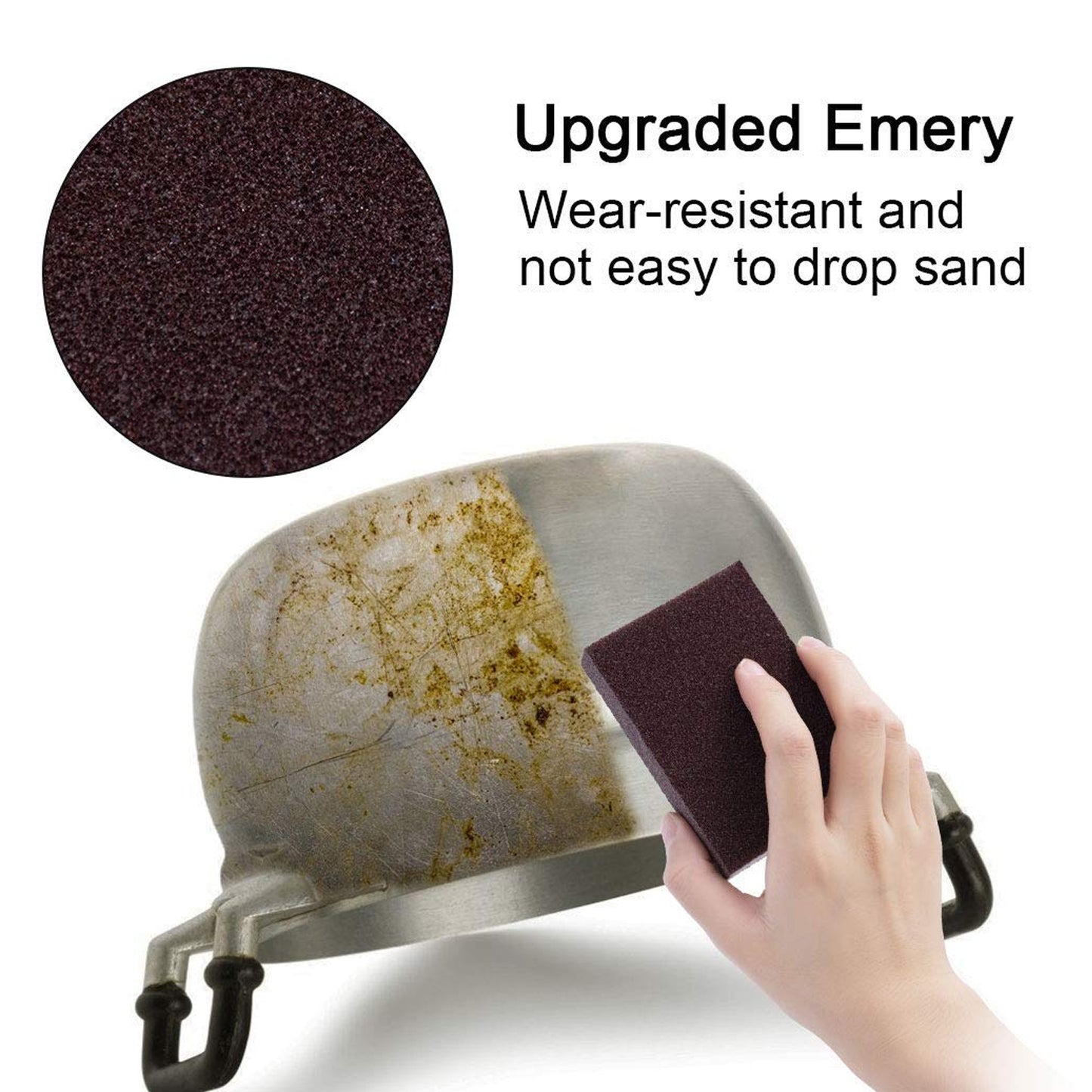 Heavy Duty Kitchen Scrub Sponge for Tough Stains - 1 Pc - Happy Price - Image 4