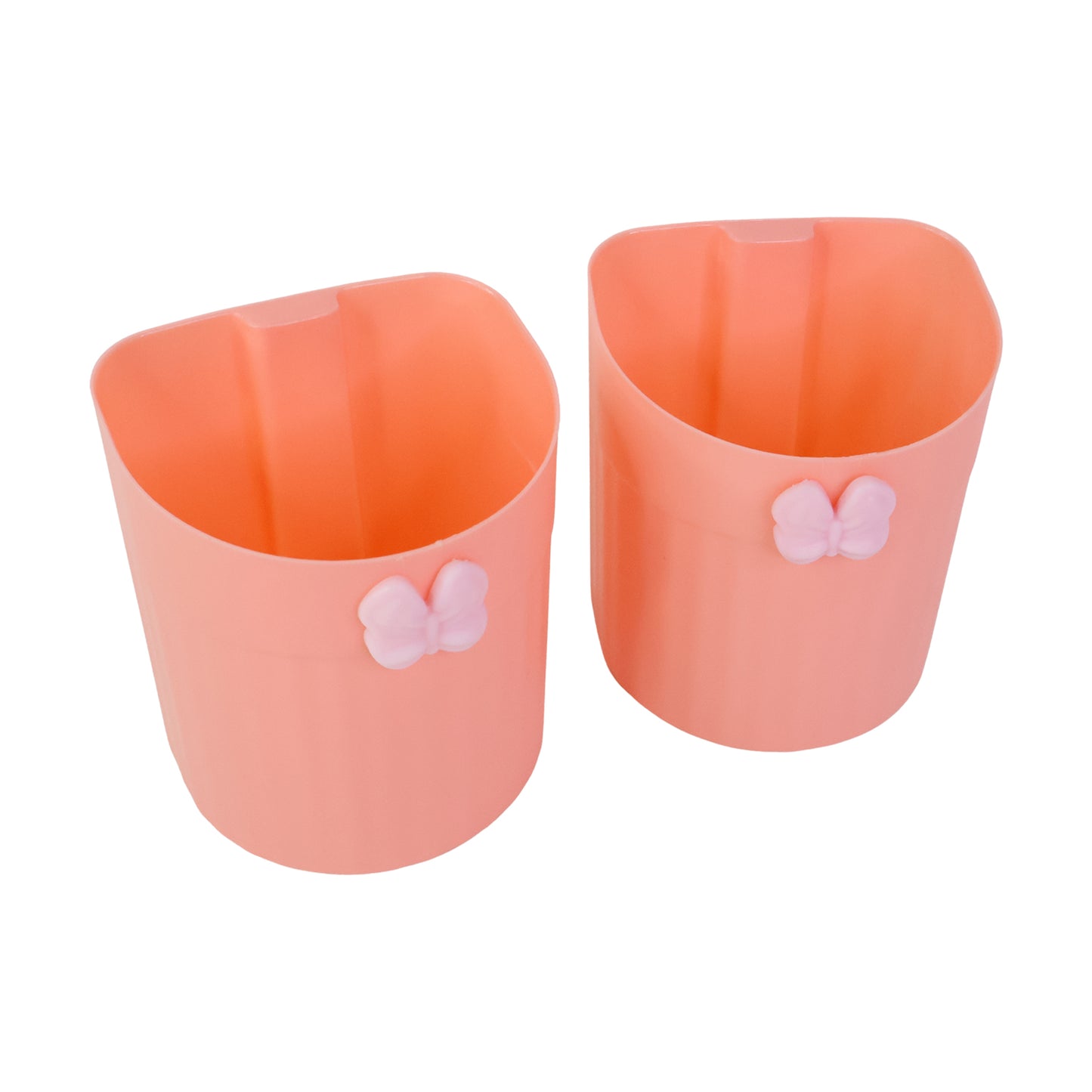 Butterfly Design Wall Toothbrush Holder - 2 Pc Set - Happy Price - Image 2