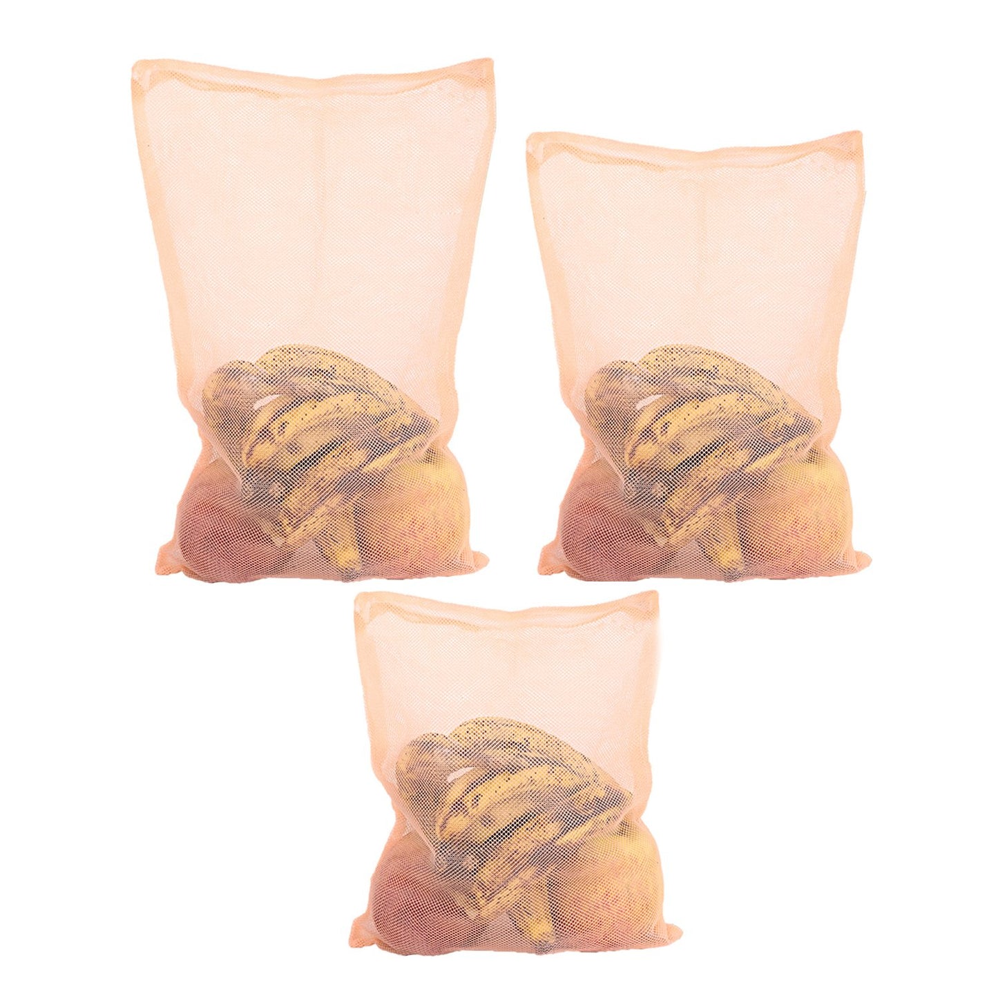 Fridge Bags For Fruits And Vegetables With Zip Net (Multicolour) - Happy Price - Image 7