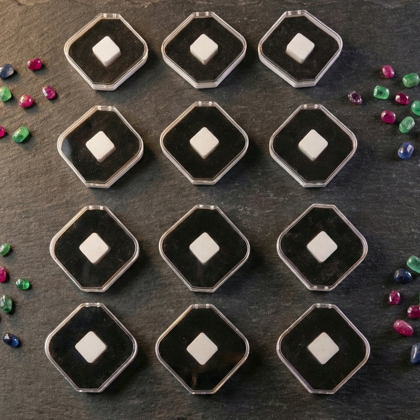 Jewellery Display Boxes - Set of 12 Mini Organizers for Rings, Earrings, and Small Items - Great Price - Image 5