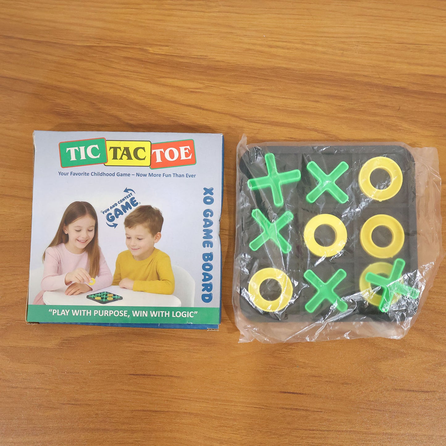 Classic Tic Tac Toe Board Game Set for Kids - 1 Set - Happy Price - Image 7