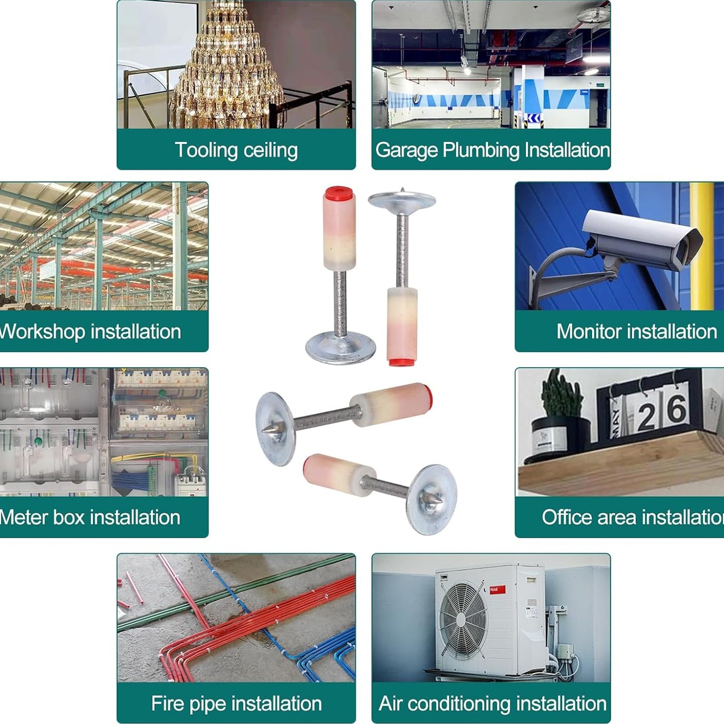 Round Nails For Mini Steel Nails For Gun (10 Pcs Set) - Happy Price - Image 4