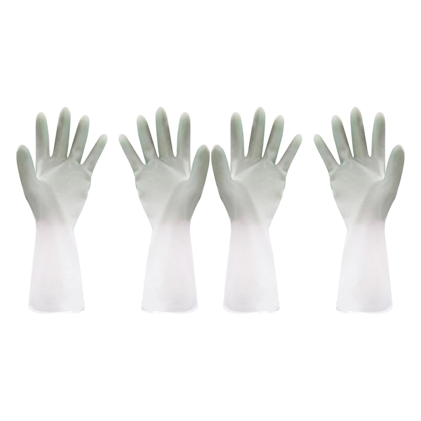 Latex Household Gloves (2 Pair Mix Color) - Happy Price - Image 4