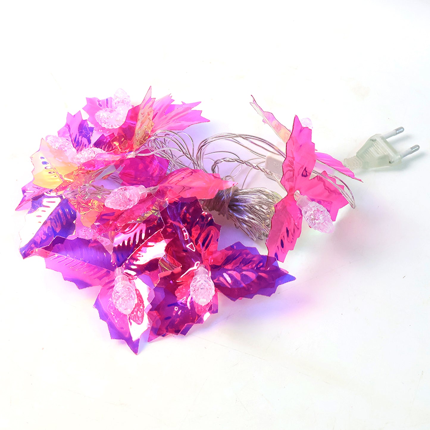 4 Meter LED Leaf String Lights - Multicolor Decorative Fairy Lights for Festivals & Home - Happy Price - Image 2