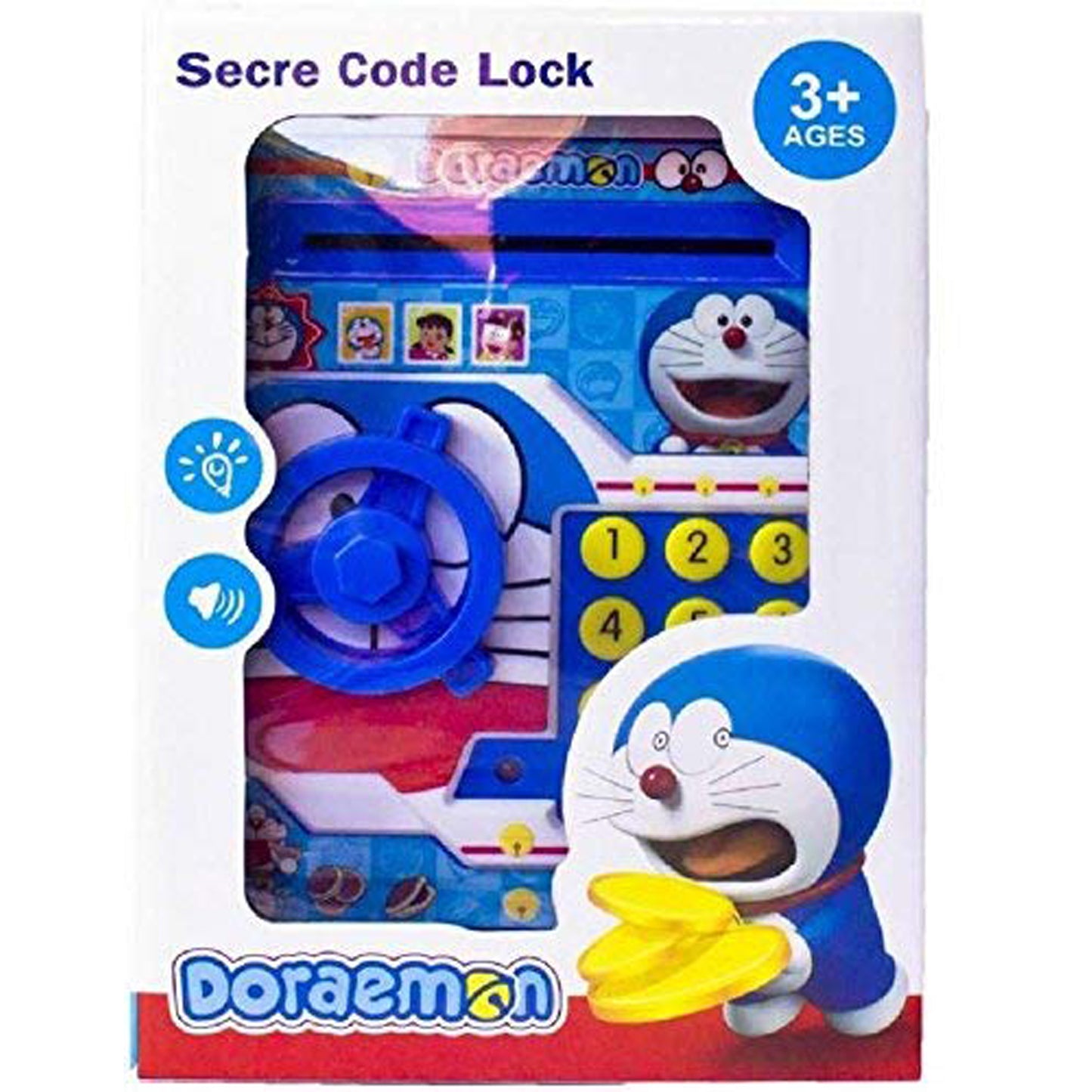 Money Safe Atm Kids Piggy Savings Bank With Electronic Lock Piggy Bank Atm With Password Cartoon Piggy Bank For Kids - Happy Price - Image 5