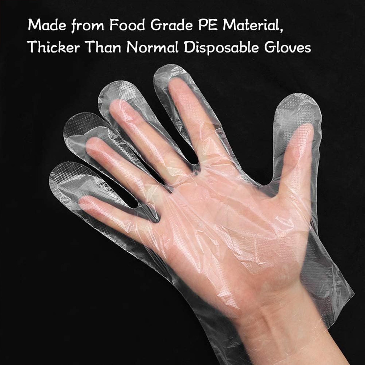 Eco-friendly Kitchen Hand Gloves Disposal Hand Gloves Free Size (100 Pc) - Happy Price - Image 4