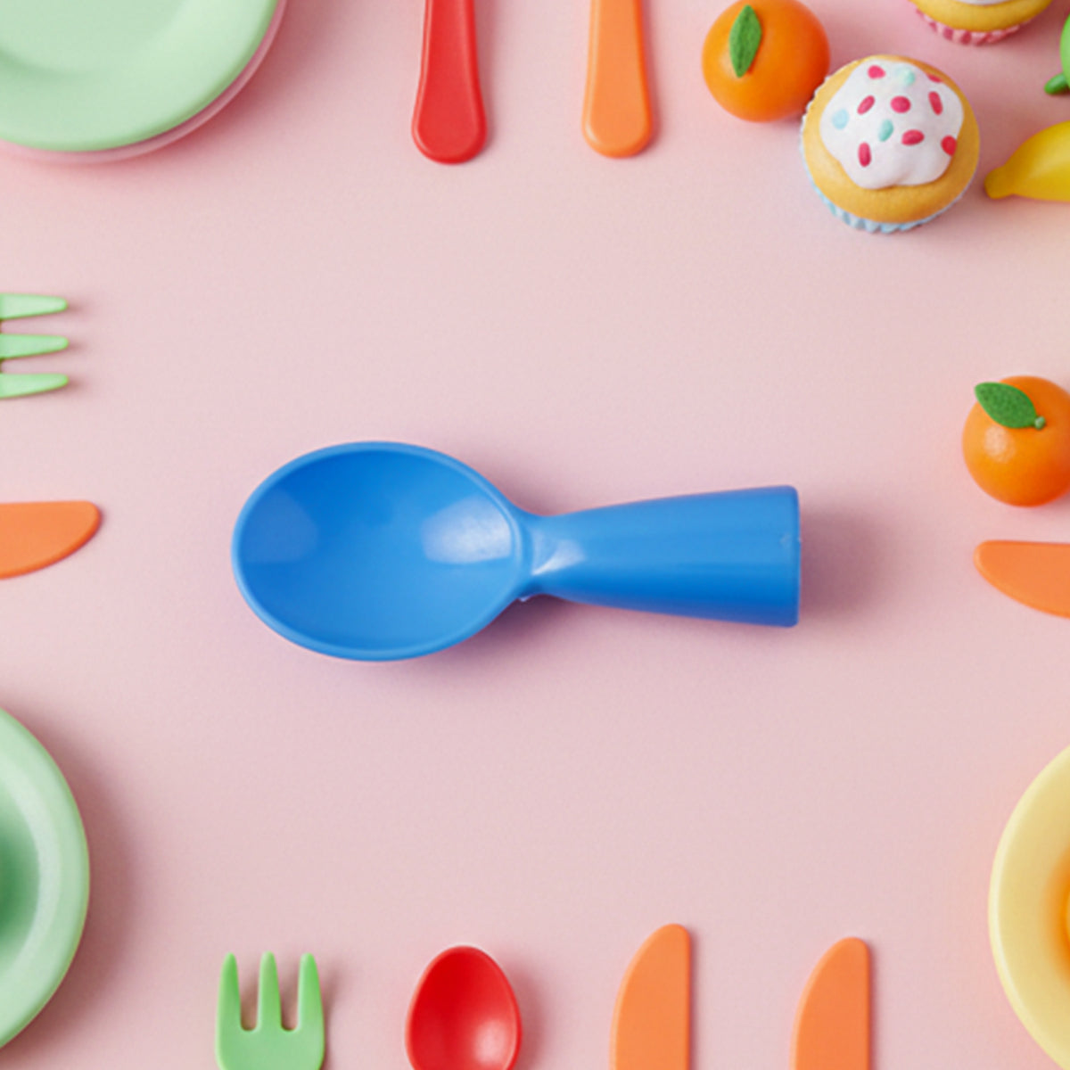 Mini Finger Spoon Toy (1 Pc) - Pretend Play Kitchen Accessory - Happy Price - Image 3