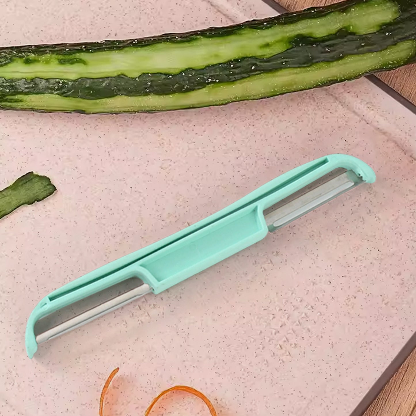 Double Side Potato Peeler Stainless Steel Peeler Cutter (1 Pc) - Happy Price - Image 2