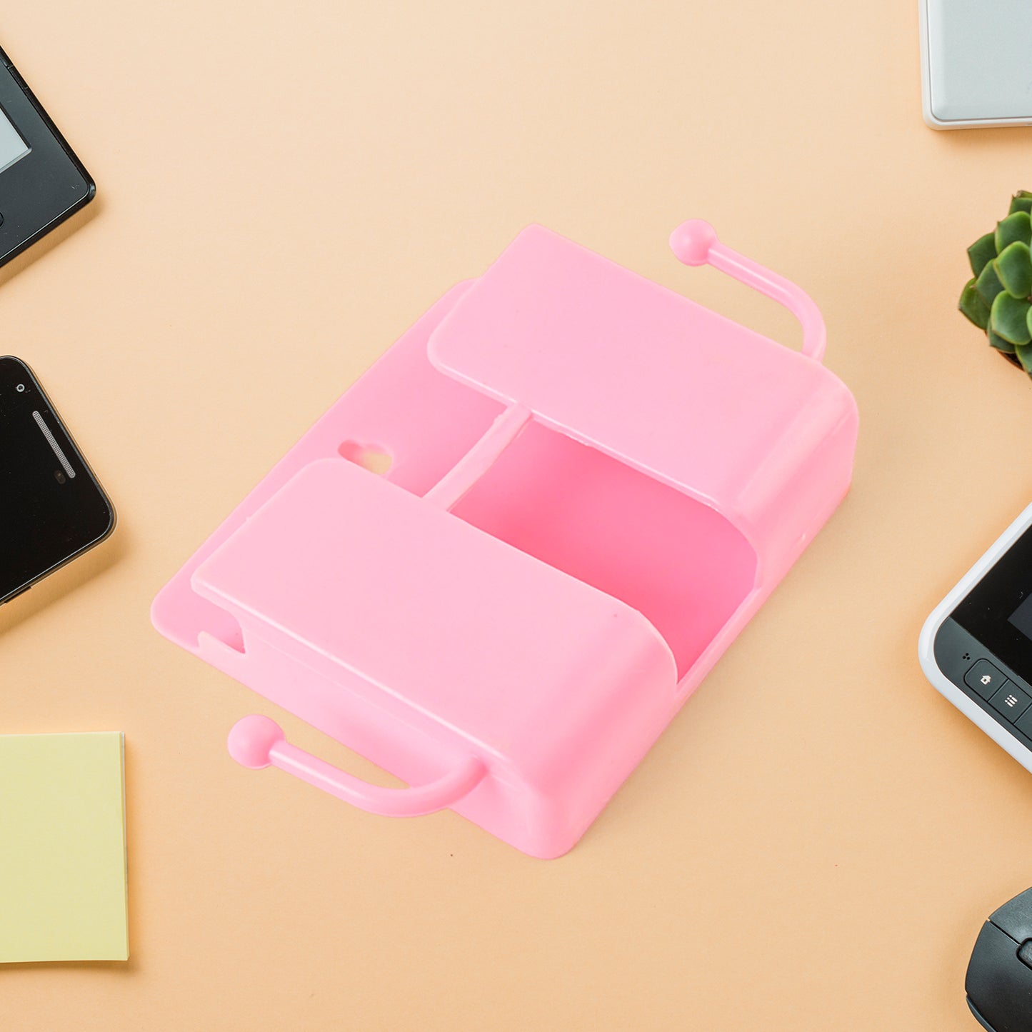 1 Pc Blue Wall Mount Mobile Stand With Hook - Happy Price - Image 4