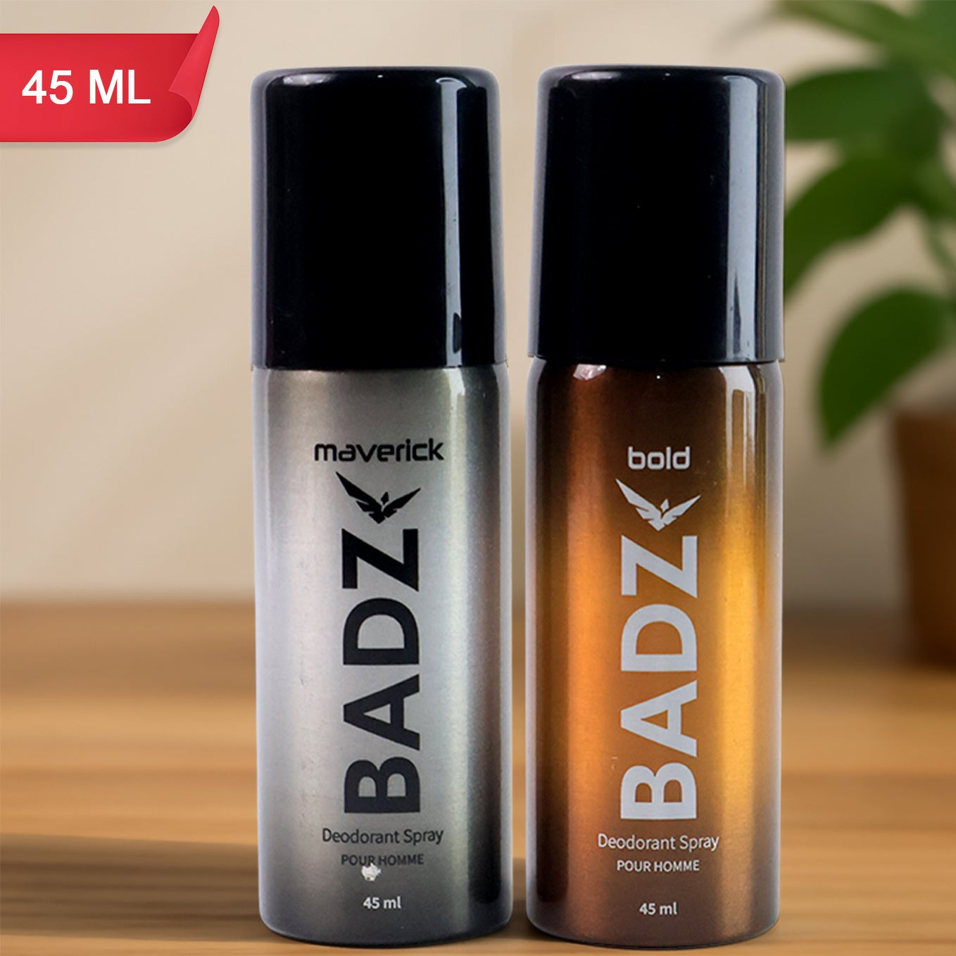 Badz Long-lasting Premium Deodorant Body Spray For Men (1 Pc Mixed Fragrance 45 Ml) - Happy Price - Image 1