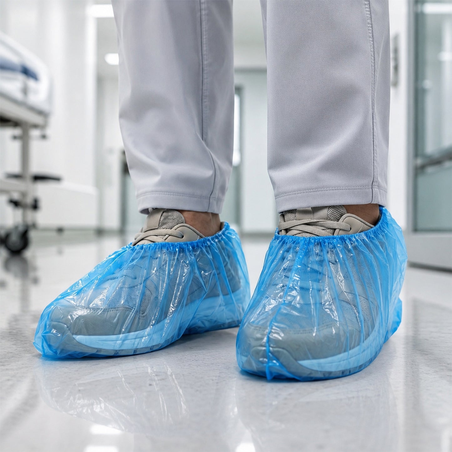 Disposable Plastic Shoe Covers - 2 Pair Set for Hygiene and Protection - Happy Price - Image 6