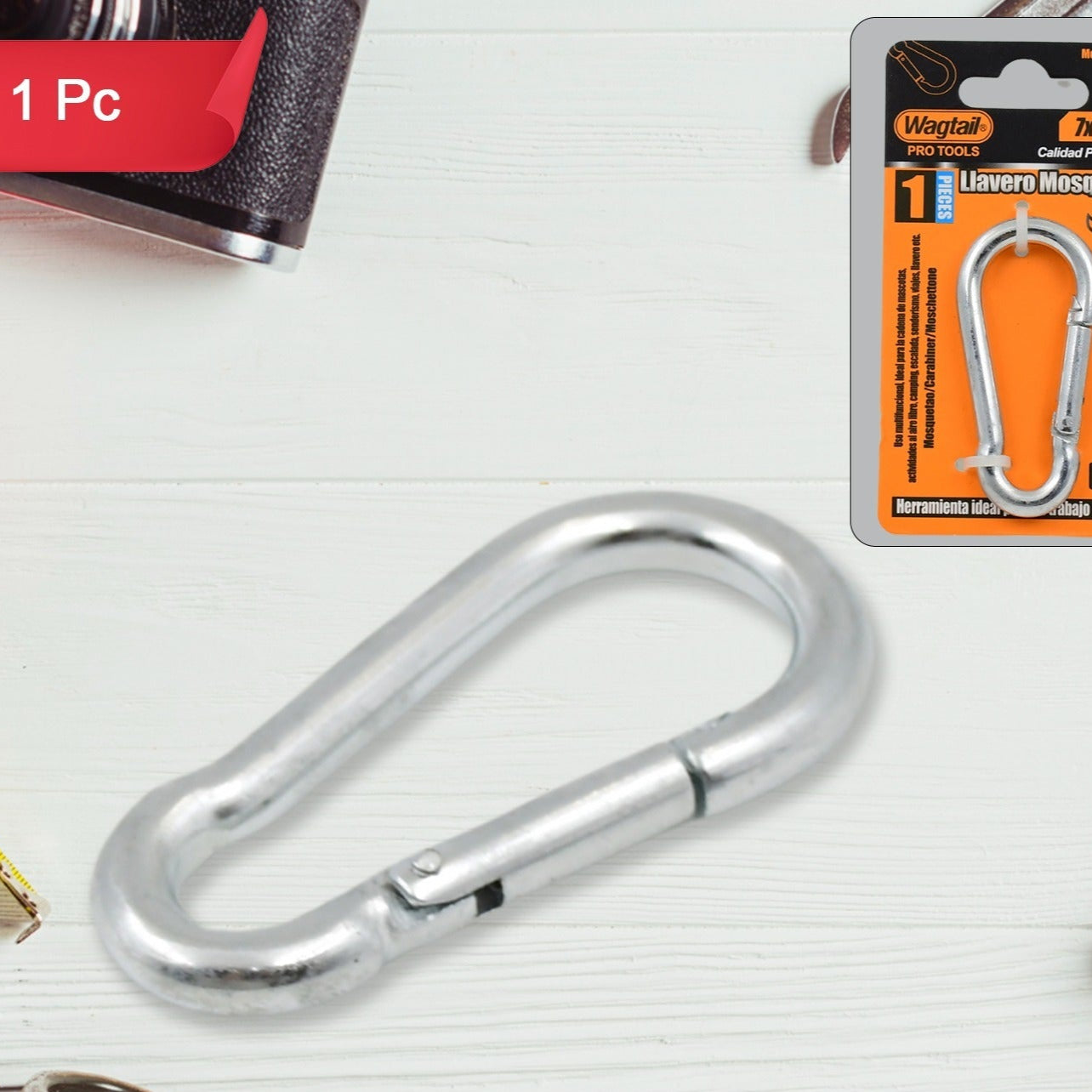 Stainless Steel Snap Hook (770 Mm 1 Pc) - Happy Price - Image 1