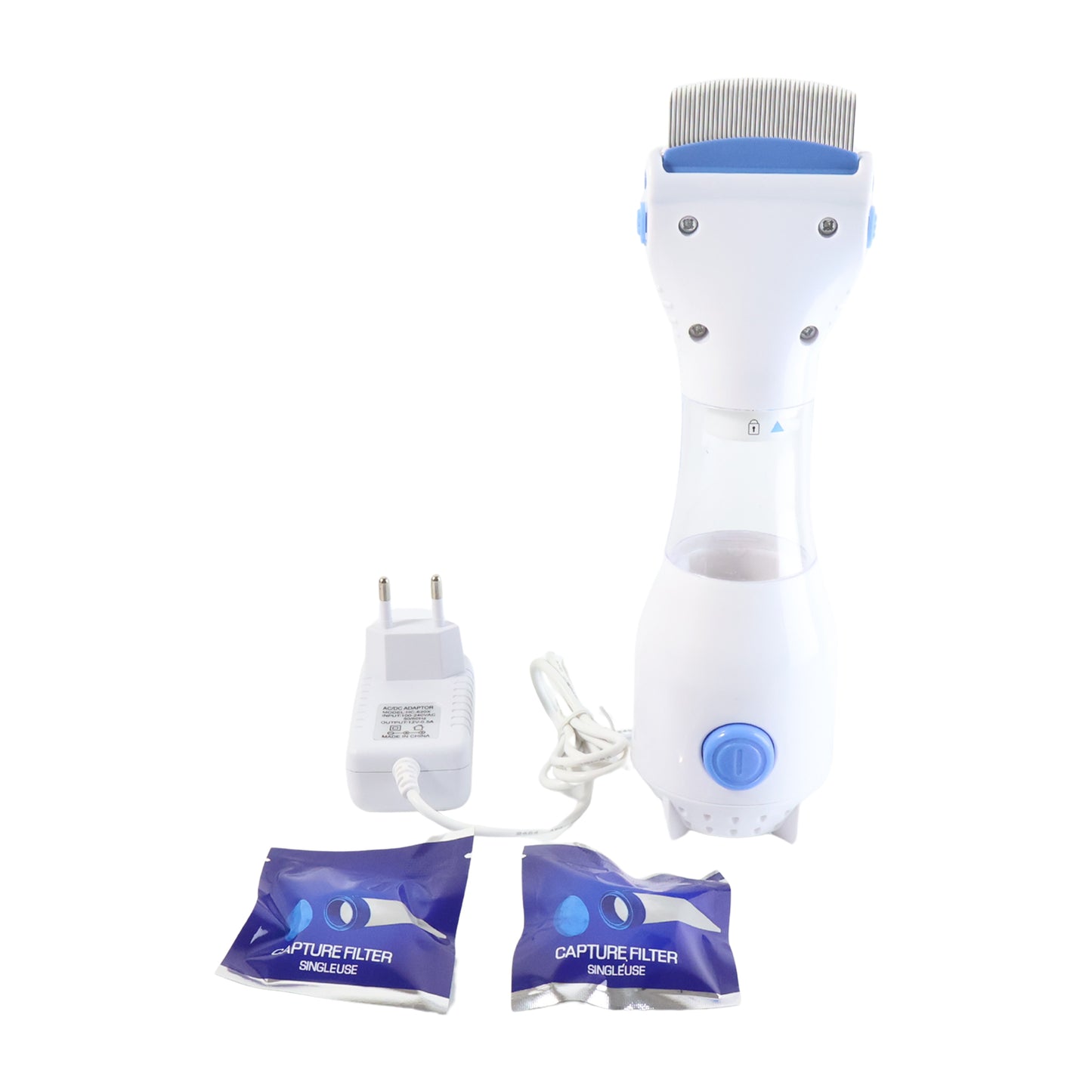Electric Lice Vacuum Comb Set for Hair Hygiene - Happy Price - Image 2