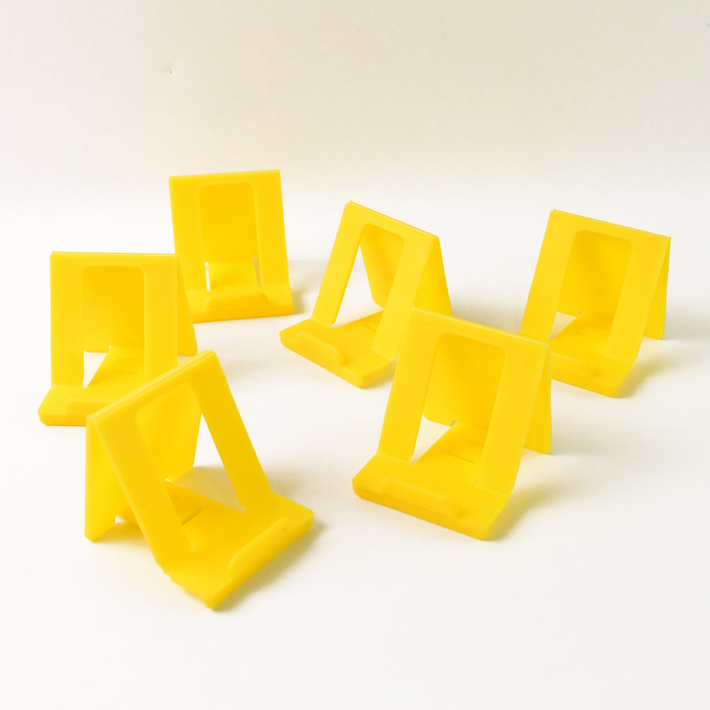 Adjustable Foldable Plastic Mobile Phone Stand (6 Pc Mix Color) - Happy Price - Image 2