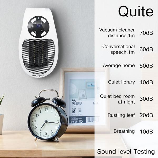 Portable Electric Heater Mini Fan Heater Desktop Household - Happy Price - Image 5