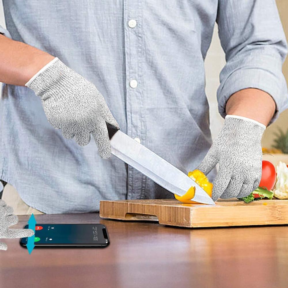 Anti Cutting Resistant Hand Safety Cut-proof Protection Gloves (Multicolour) - Happy Price - Image 2