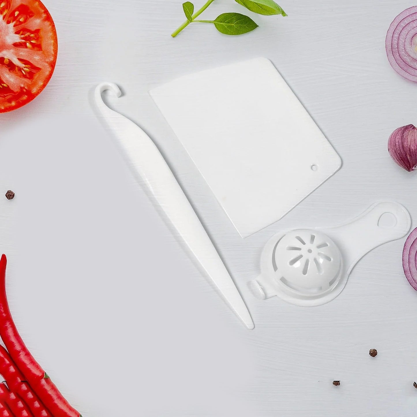 a Cake Making And Decorating Tools Combo Suitable For Kitchen Home And Bakery ( 3pc Set ) - Happy Price - Image 5