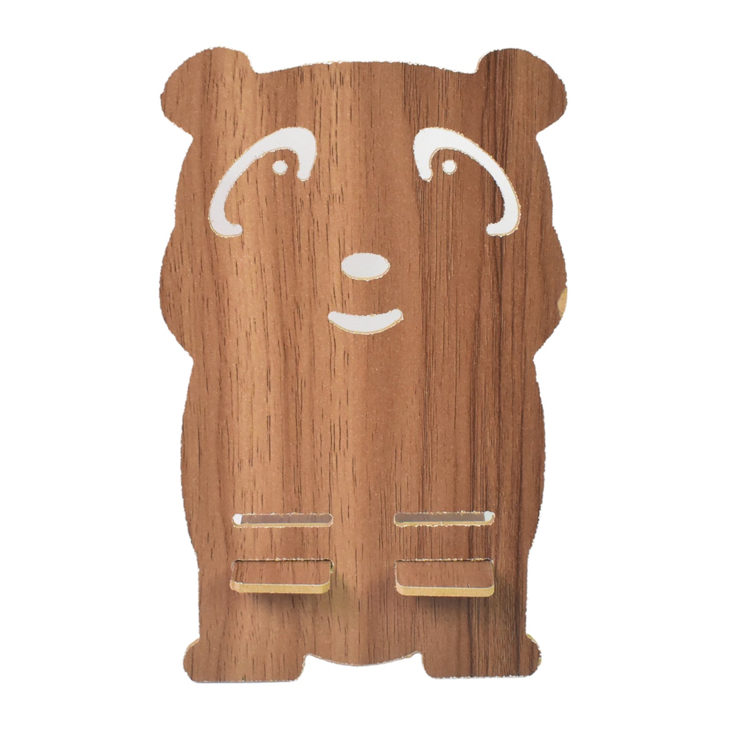 Wooden Cartoon Shape Design Mobile Stand (1 Pc) - Happy Price - Image 4