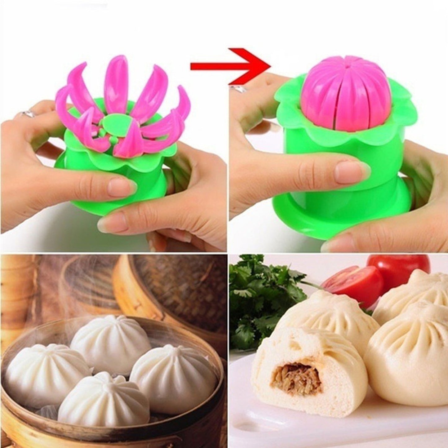 Steamed Stuffed Bun Making Mold - Happy Price - Image 2