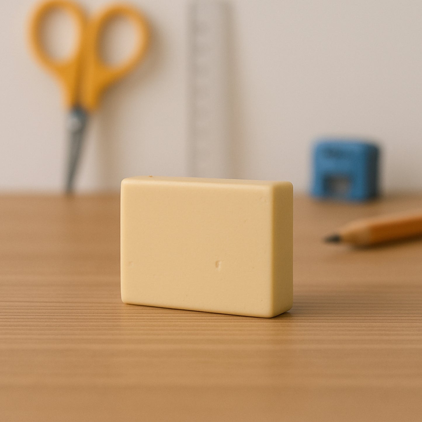 Premium 4B Soft Eraser - 1 Piece for Pencils & Sketches - Happy Price - Image 5