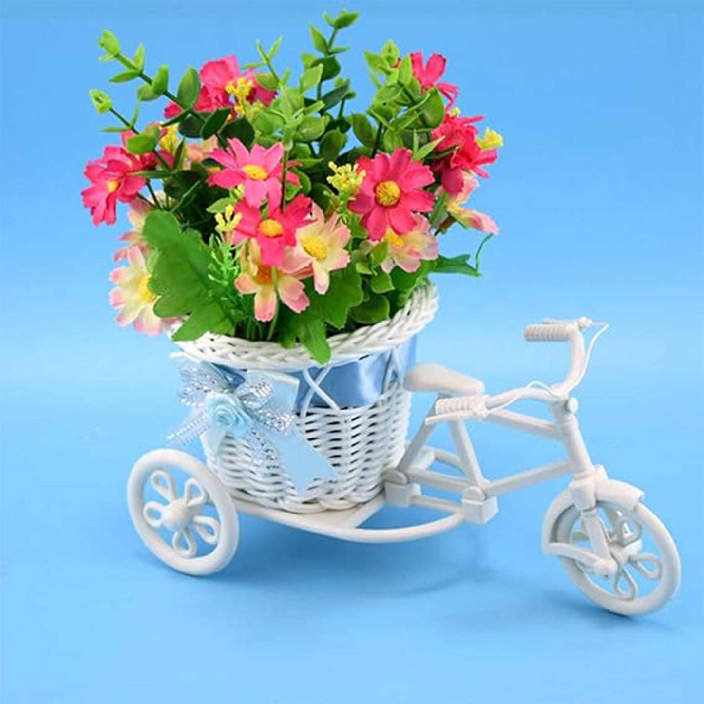 Decorative Bicycle Flower Pot Stand for Home & Living Room Accents - Great Price - Image 3