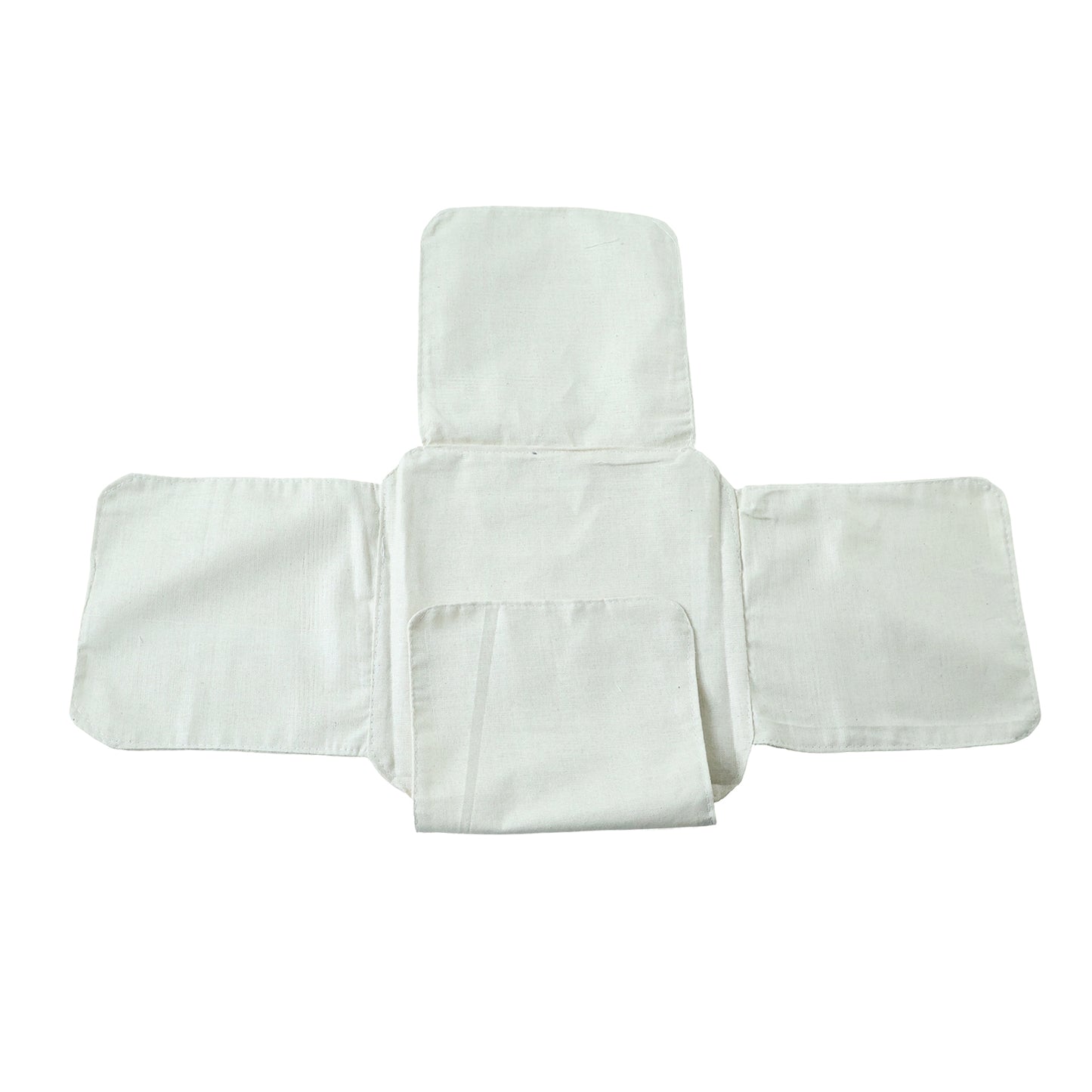 Pure Cotton Roti Mate Cloth Round Roti Cover (51 51 Cm 1 Pc)