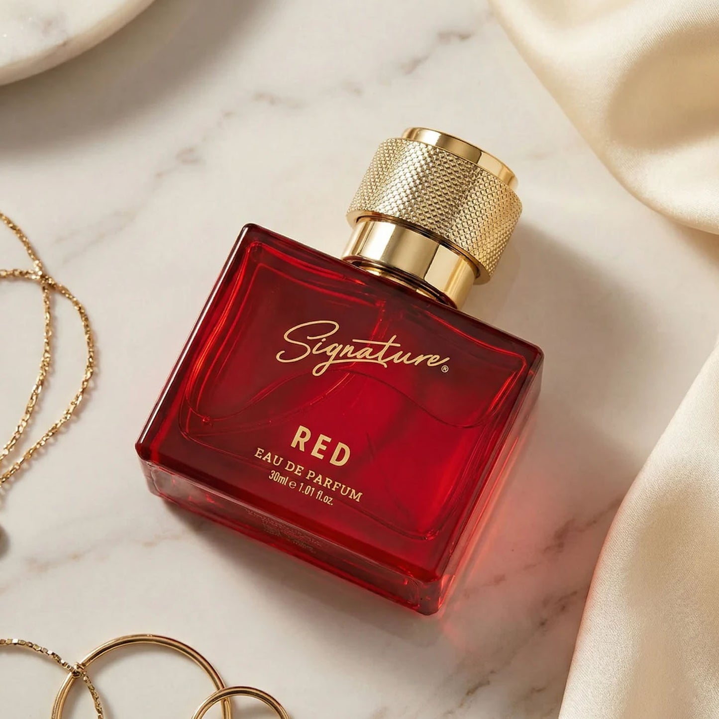 Signature Red Eau de Parfum for Women, 30 ML - Bold & Elegant Fragrance - Great Price - Image 3
