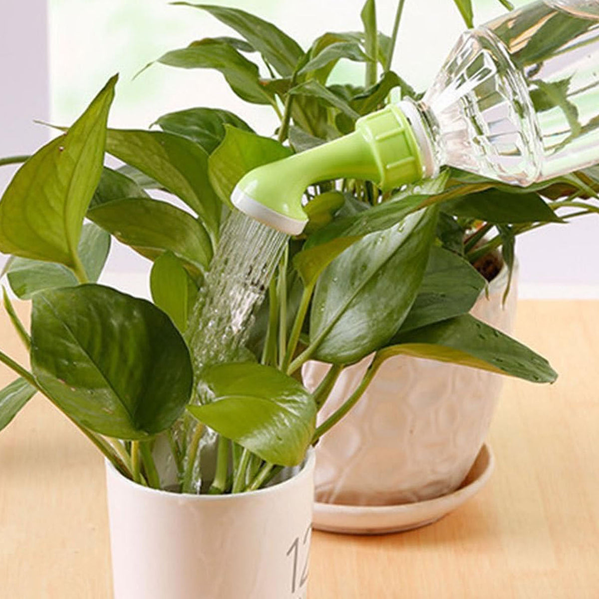 2 Pc Plant Watering Nozzle Sprinkler Head for Bottles - Gentle Shower for Home Garden - Happy Price - Image 6