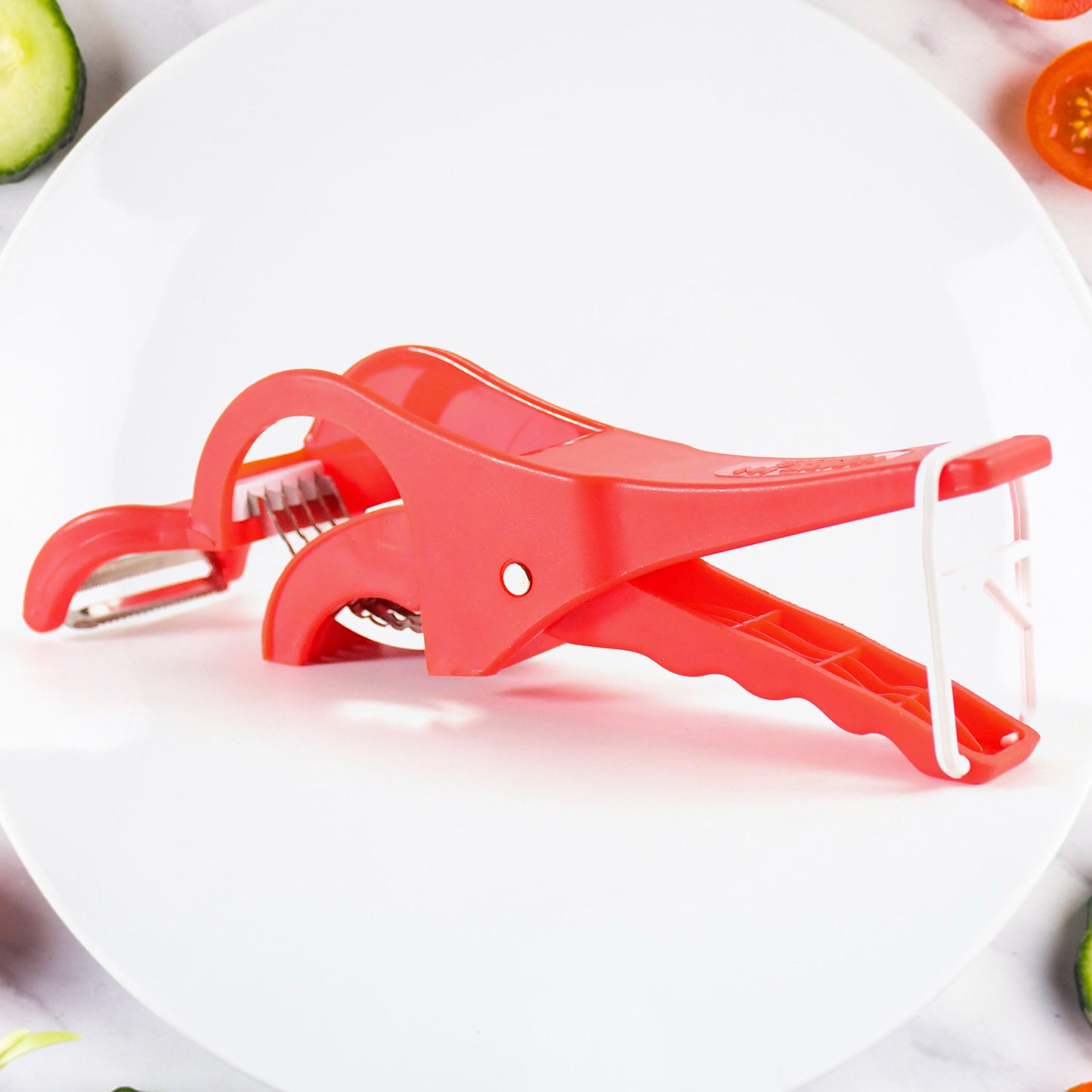 Vegetable Cutter With Peeler - Happy Price - Image 3
