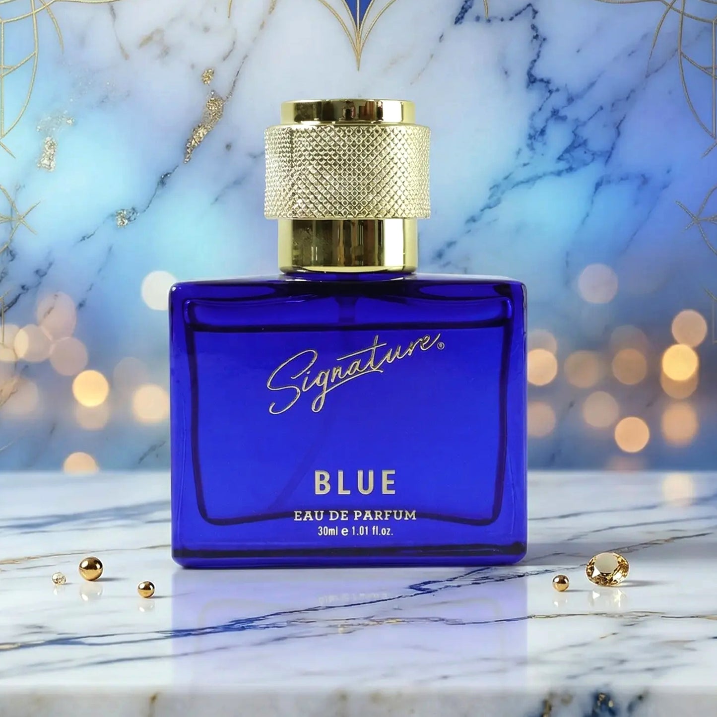 Signature Premium Blue Eau De Perfume Spray for Men, 30 ML - Great Price - Image 5