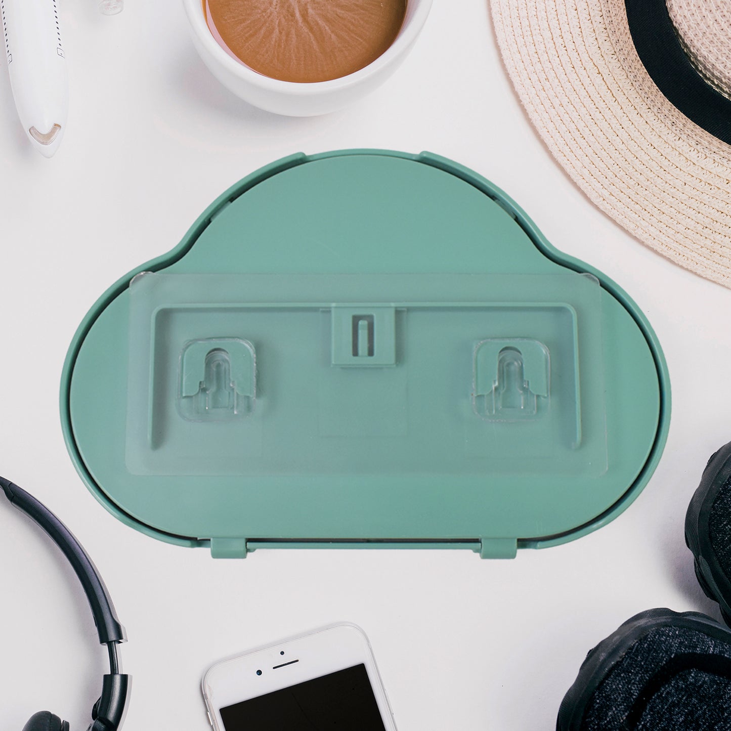 Smartphone Mobile Stand Waterproof Case Smartphone Stand Case (1 Pc Green Colour) - Happy Price - Image 3