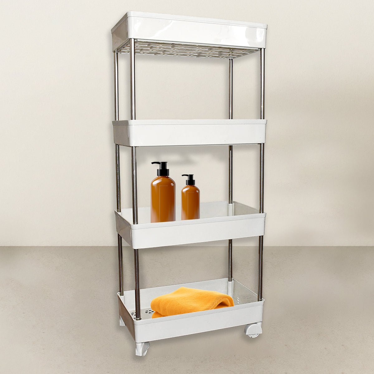 4-Tier Multipurpose Storage Rack for Kitchen and Home - Happy Price - Image 4