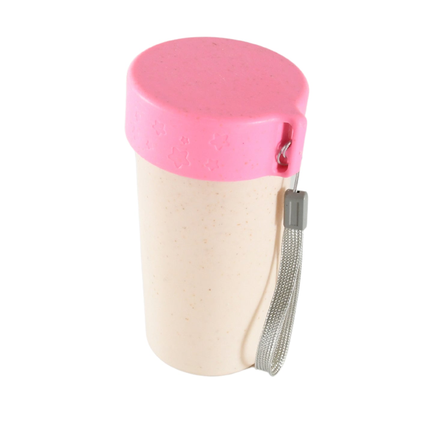 Travel Coffee Cup Portable Water Bottle Wheat Straw Coffee Tea Mug Coffee Mug With Lids For Coffee Tea (300 Ml Approx) - Happy Price - Image 4