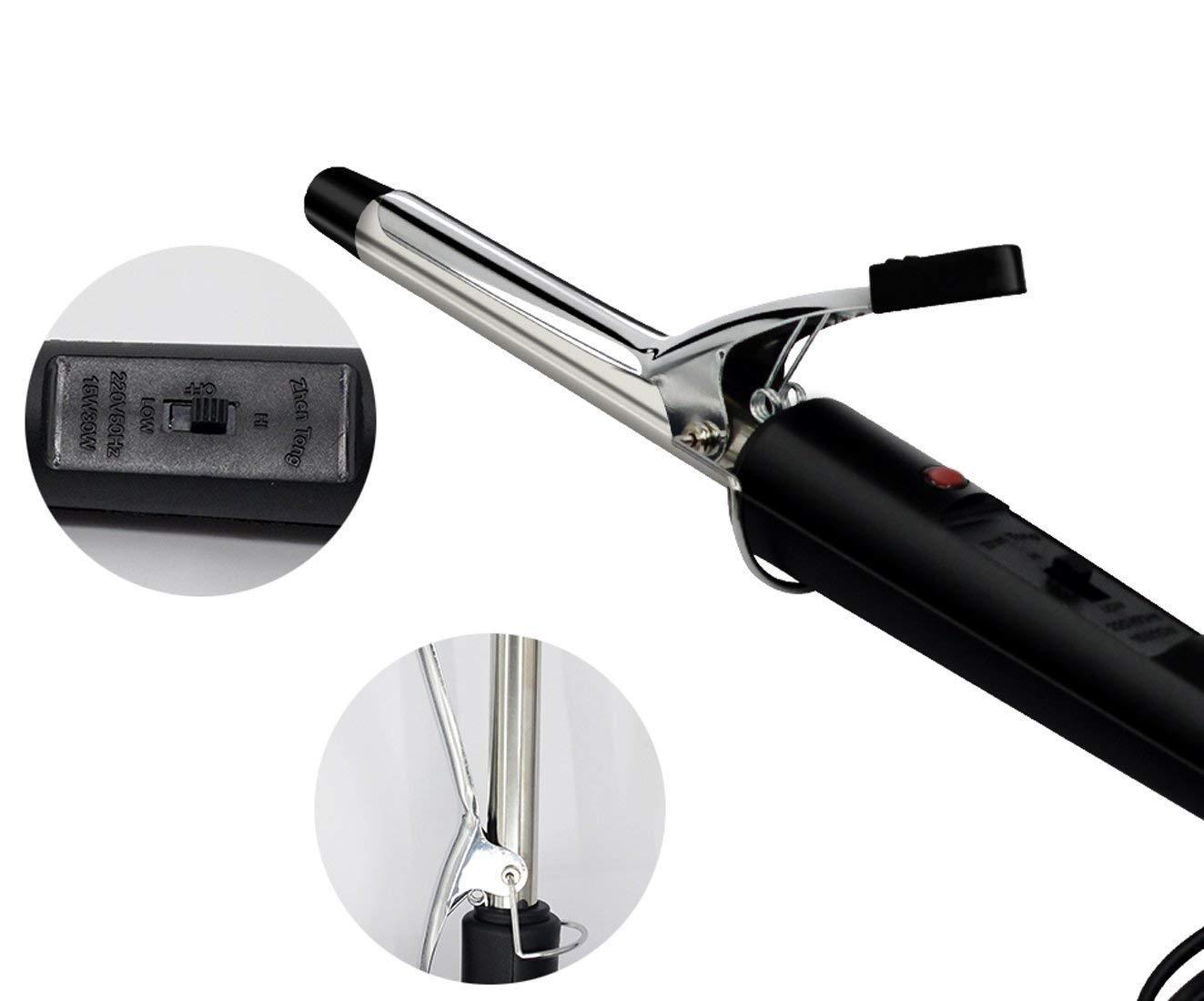 Hair Curling Iron Rod For Women (Black) - Happy Price - Image 3