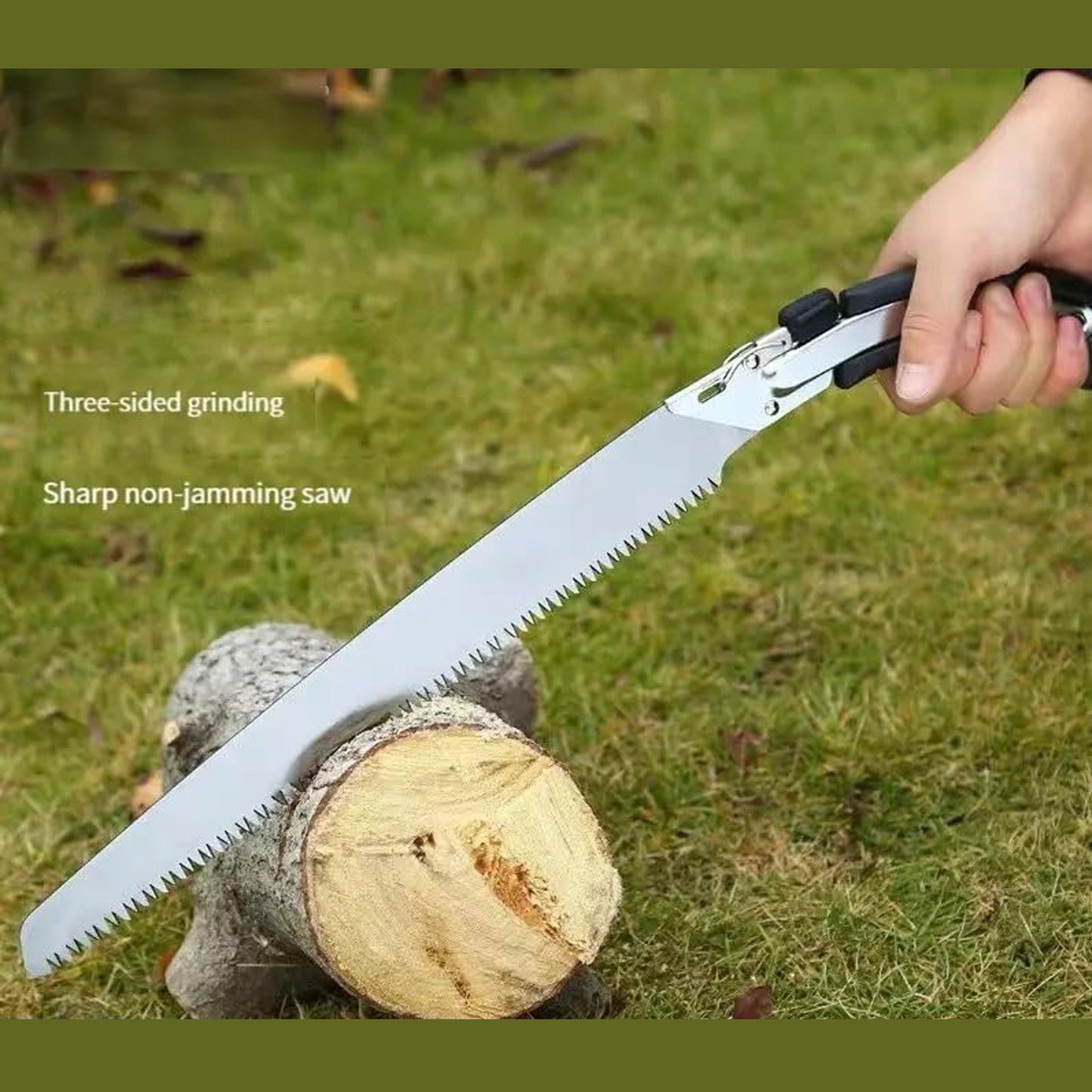Hand Pruning Saw For Tree Branch Cutter (1 Pc With Cover 50 Cm Long) - Happy Price - Image 3
