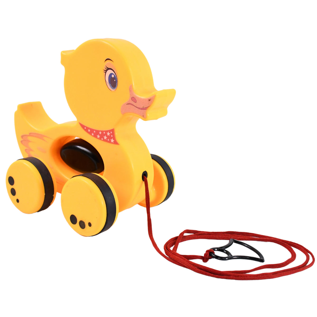 Pull Along Toy With Attractive Design Developmental Toy For 1-year-old Girl Boy (Duck) - Happy Price - Image 4