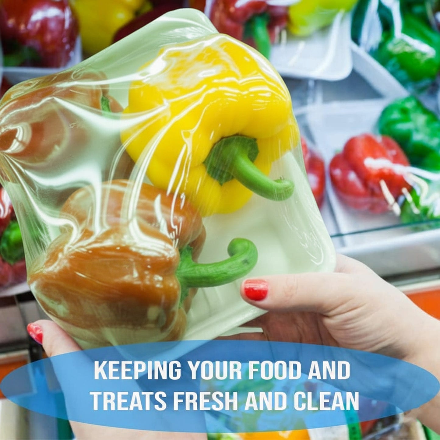 Biodegradable Cling Film Roll - 30 Metre Length, 300mm Width - Food Safe Stretch Wrap - Happy Price - Image 3