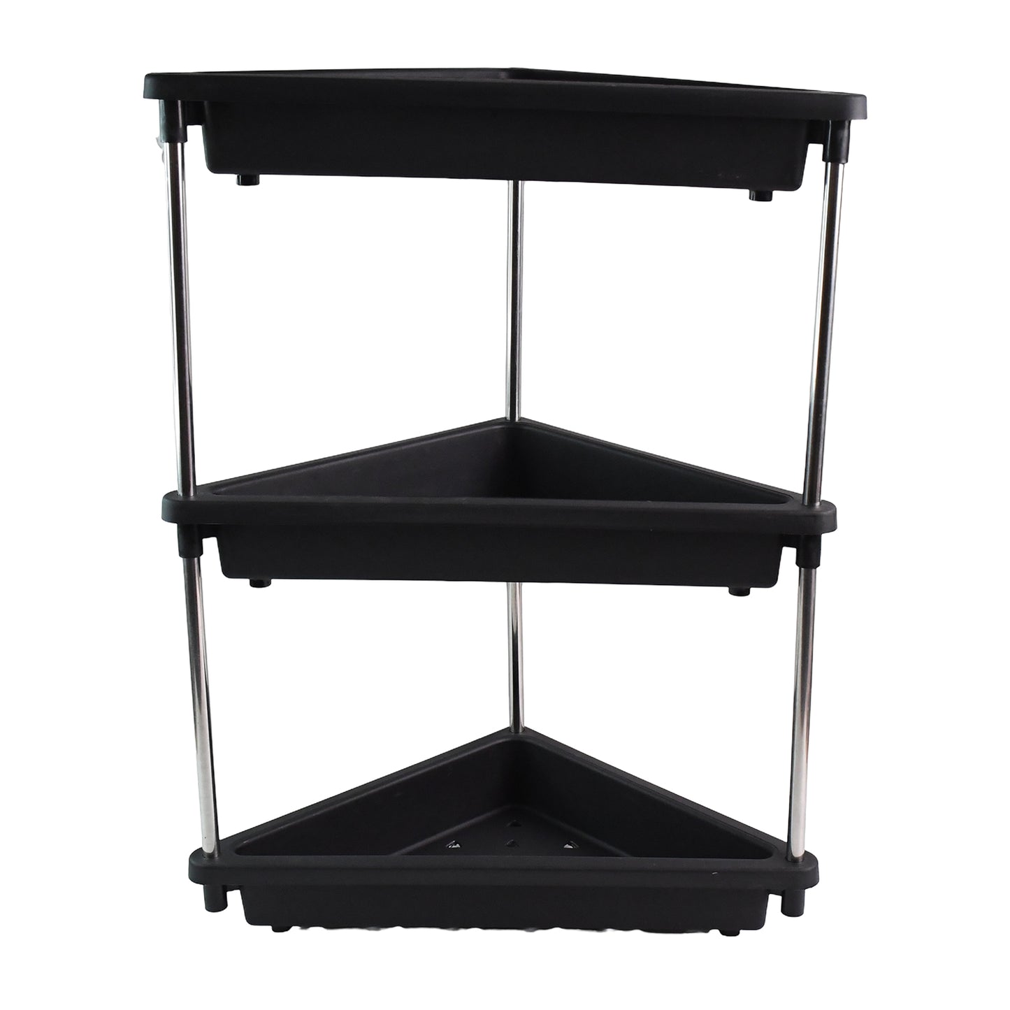 3-layer Multipurpose Plastic Corner Storage Rack - Happy Price - Image 4