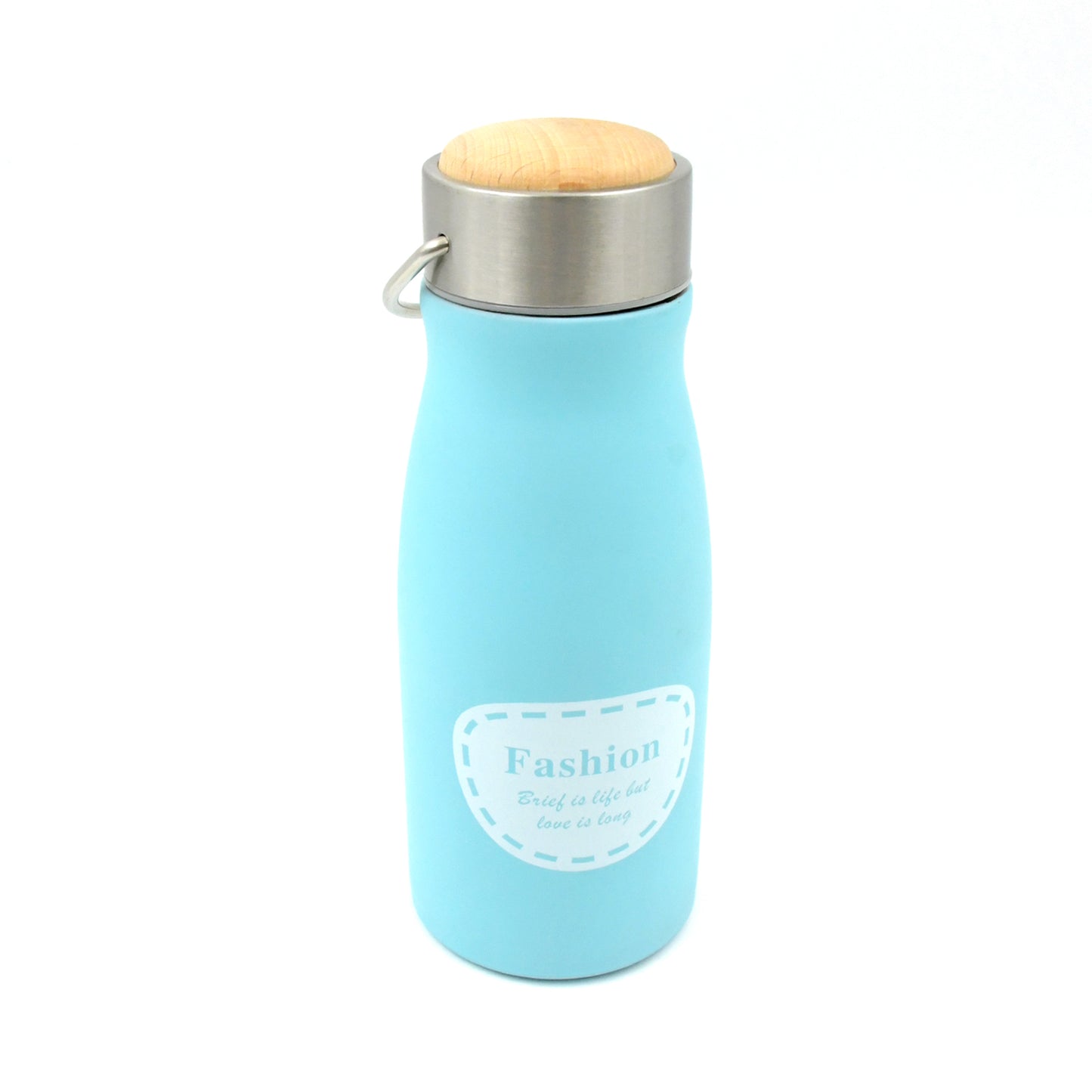 Stainless Steel Water Bottle With Handle Fridge Water Bottle Stainless Steel Water Bottle Leak Proof Rust Proof Hot Cold Drinks Gym Sipper Bpa Free Food Grade Quality Steel Fridge Bottle For Officegymschool (360 Ml) - Happy Price - Image 3
