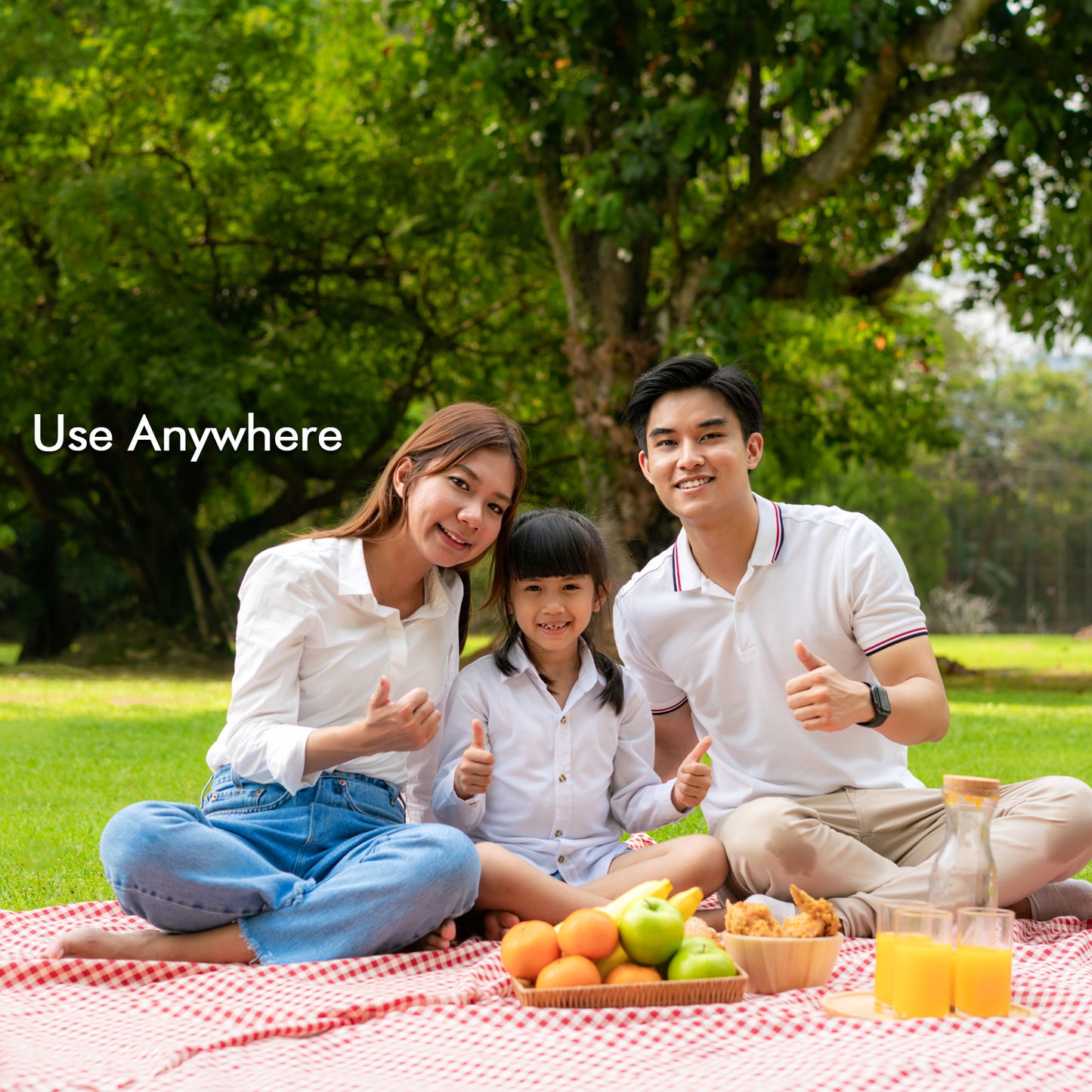 Waterproof Foldable Picnic Mat - 142cm x 95cm Outdoor Blanket - Great Price - Image 2