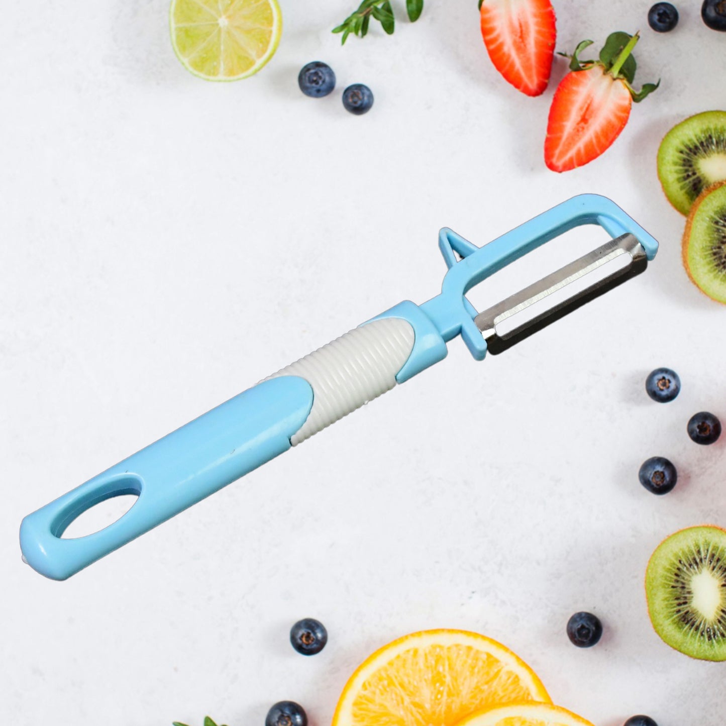 Multifunction Peeler Slicer With Plastic Handle (1 Pc Mix Color) - Happy Price - Image 5