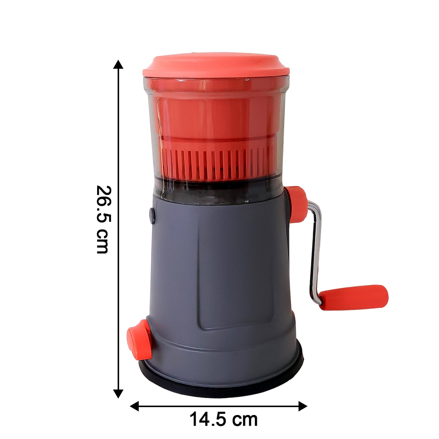 Supermom Pulpy Fruit Juicer With Extra Long Handle And Silicone Ring (1 Pc) - Happy Price - Image 3