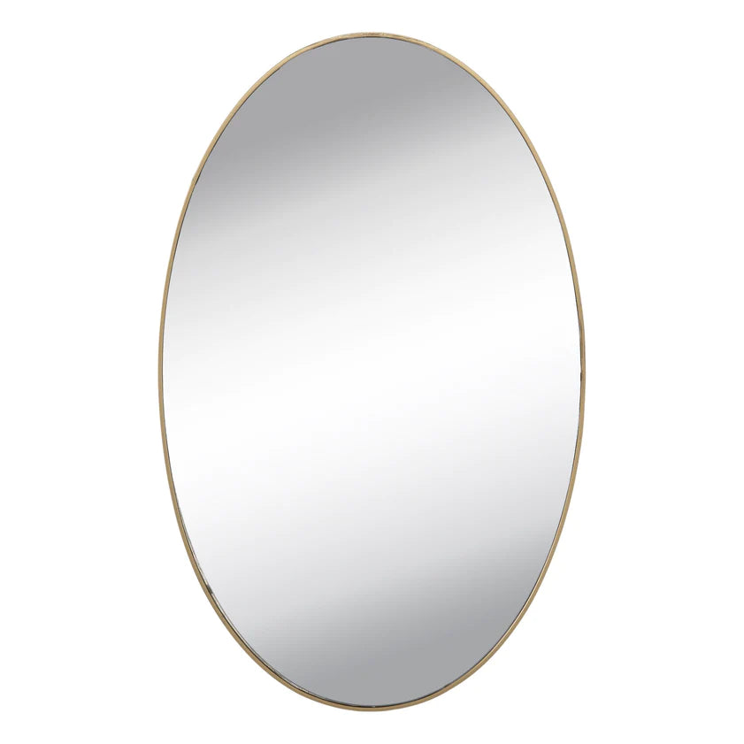 Small Oval Frame Less Mirror Wall Sticker For Dressing - Happy Price - Image 5