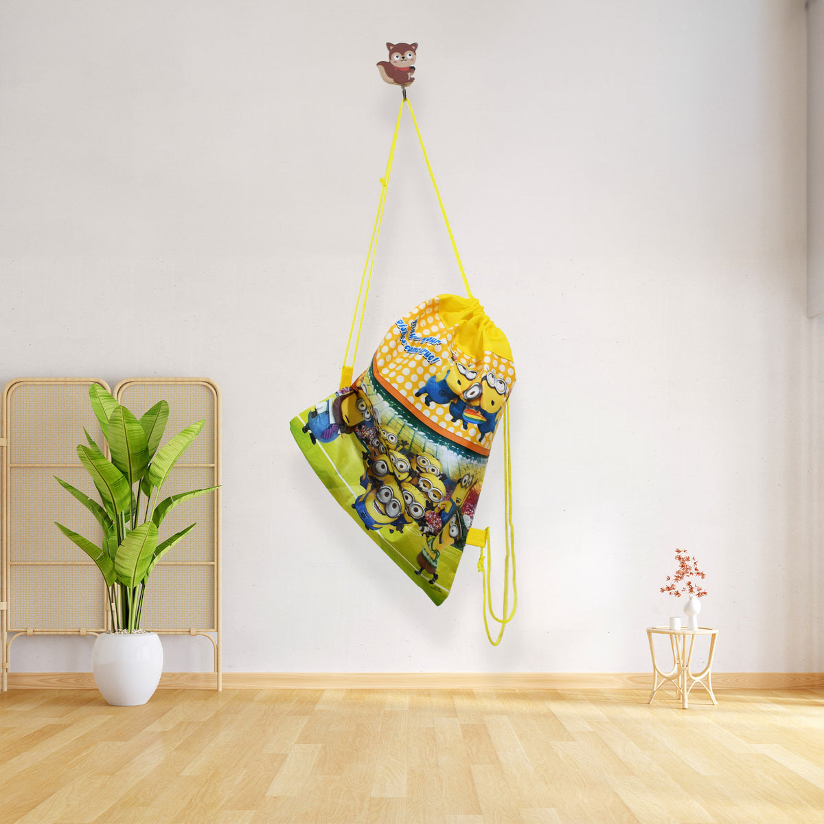 Small Dori Bag For Kids Favour Haversack Bag Birthday Party Return Gift Drawstring Dori Backpack Drawstring Backpack - Happy Price - Image 5