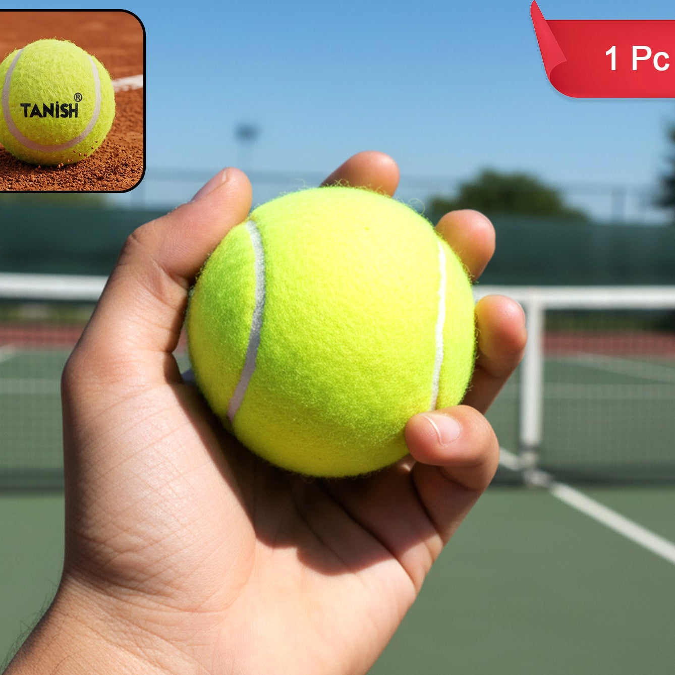Premium Tennis Ball (1 Pc)