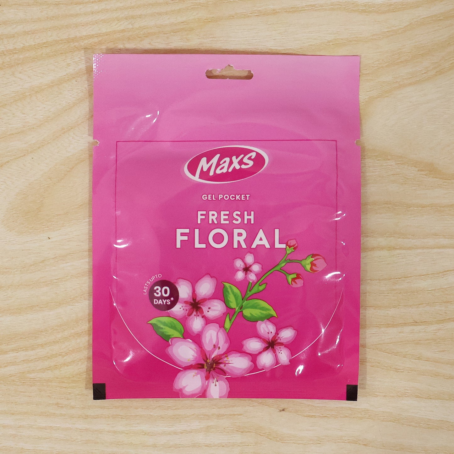 Maxs Fresh Floral Gel Air Freshener Pocket Long Lasting 10 Gm