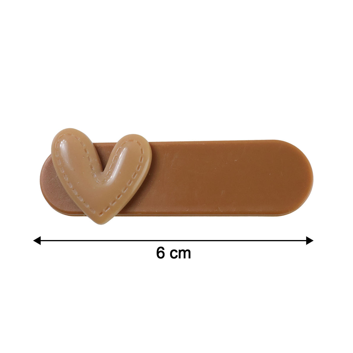 Decorative Heart Accent Hair Clips - Set of 4 Pieces - Happy Price - Image 4